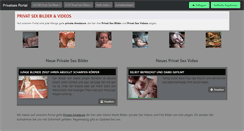 Desktop Screenshot of privatsex-portal.com